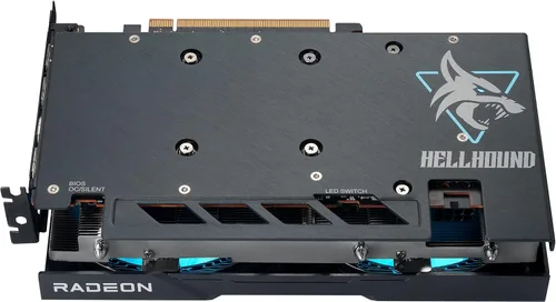 Vista 8 de PowerColor Tarjeta gráfica para juegos Hellhound AMD Radeon RX 7600