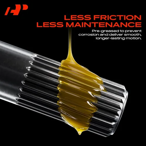 Vista 5 de A-Premium Conjunto de eje de transmisión de propulsión trasero de 66.65 pulgadas compatible con Toyota Tacoma Base 2005-2014, TRD Sport 2010