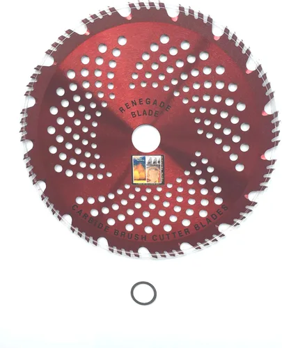Cuchilla de afeitar Renegade de 9"-68t – Especialidad multiusos – RENEGADE BLADE® – Cortador de cepillo de carburo cuchillas para malezas, 9.055 in