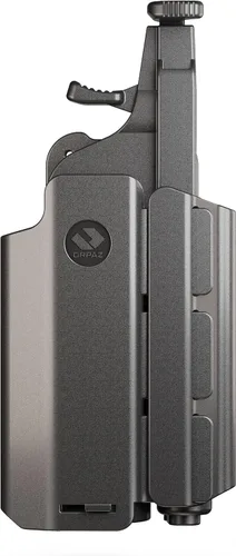 Vista 19 de Orpaz T40 - Funda ajustable y modular Canik TP9 compatible con soporte OWB Canik TP9 con luz/láser/vista/óptica, asegurará tu pistola con una