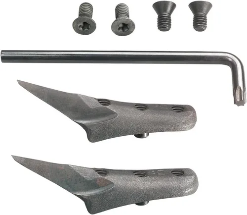 Klein Tools 07 Gaffs de repuesto para trepar árboles, fabricados en Estados Unidos, con tornillos TORX y llave