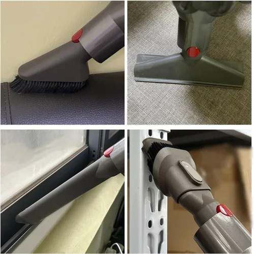 Vista 5 de Kit de accesorios de vacío para Dyson V15 V12 V11 V10 V7 V8, manguera de extensión y accesorios de aspiradora, herramienta de repuesto