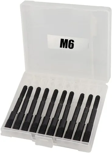 Vista 14 de Mandril de 1/4, 10 piezas de varilla de repuesto 9900S Herramienta de tuerca de remache neumática hidráulica