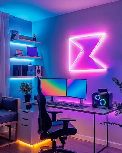 Vista 6 de HitLights Tira de luces LED 3 precortadas de 12 pulgadas/36 pulgadas, tira de luz LED flexible que cambia de color, kit de acento 5050 LED