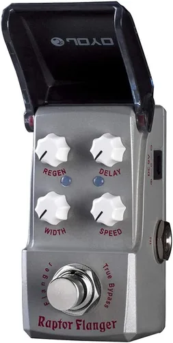 Vista 2 de JOYO JF-327 Raptor Flanger Mini Pedal Bundle con JP-06 Bloqueador de ruido Pedal Fuente de alimentación