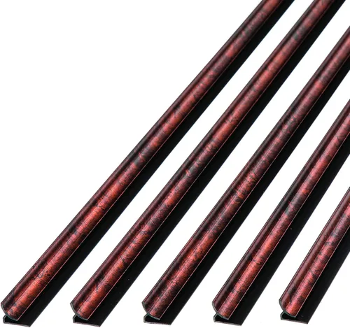 Vista 14 de FASÄDE Vinilo decorativo de 47 pulgadas en el interior de la esquina de bronce antiguo (paquete de 5)