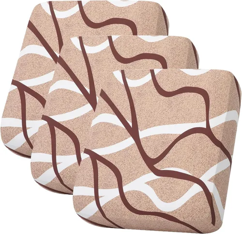 Vista 55 de hyha Fundas de cojín de sofá estampadas, fundas de sofá florales lavables para sofás con 2 cojines, fundas de cojín de patrón elástico para muebles