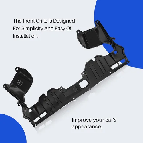 Vista 3 de CarPartsDepot Cubierta central de protección contra salpicaduras de motor delantero inferior compatible con Honda Civic 2006-2011 de 4 puertas Sedan