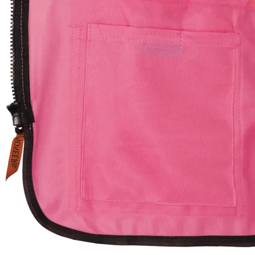 Vista 12 de Pioneer Chaleco de seguridad para mujer con bolsillos - Clase 1 de alta visibilidad, cinta reflectante - Para construcción - Rosa