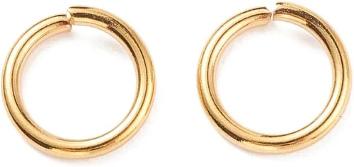 Vista 74 de HDSupplies 100 anillos de acero inoxidable 304 en tono negro, calibre 18 de 0.236 in (0.039 pulgadas de grosor)
