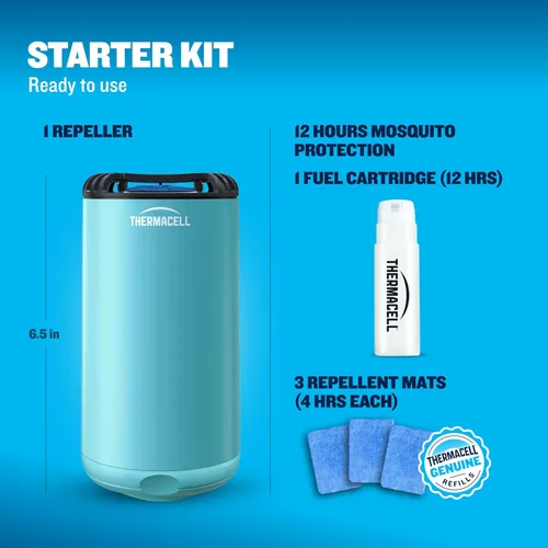 Vista 7 de Thermacell Repelente de Mosquitos Patio Shield; Incluye Recarga de 12 Horas; Zona de Protección de 15 Pies; Repelente de Mosquitos Altamente Eficaz