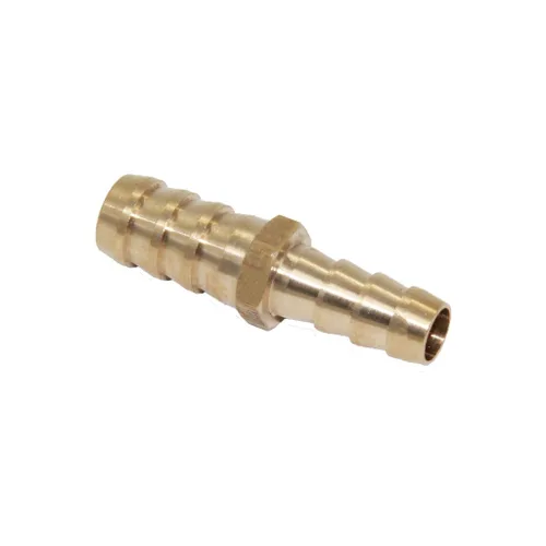 Vista 18 de Joywayus Reductor de púas de manguera de 1/2 "a 3/4" empalme reductor de ajuste de púas, unión hexagonal de latón para agua/combustible/aire