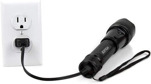 Vista 5 de POLICE Pistola Paralizante 1109 - Max Volt Recargable con Linterna Táctica LED