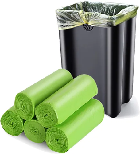 Vista 10 de Inwaysin - Bolsas de basura pequeñas de 1.2 galones biodegradables, 180 bolsas de basura pequeñas, sin perfume, bolsas de basura pequeñas sin