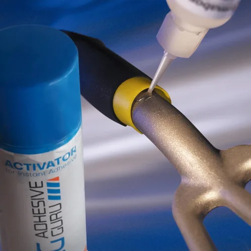 Vista 3 de Adhesive Guru CA Glue Accelerator Spray (2 x 6.75 onzas líquidas) Activador de aerosol para súper pegamentos – No es un pegamento por sí mismo