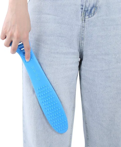 Vista 8 de Meridian Pat - Martillo de masaje para la salud, conjunto de 2 piezas, herramienta de terapia ligera y elástica para el cuidado del cuerpo