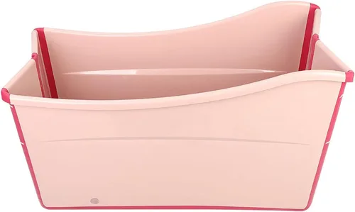 Vista 4 de Foldable Adult Bathtub, Portable Collapsible Soaking Tub For Full Body Bathing, Space-saving Plastic Bath Tub For Home Bathroom