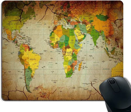 Vista 11 de Smooffly - Tapete de mouse para juegos personalizada con diseño de sublime paisaje de cielo nocturno con la Vía Láctea y los árboles, rectangular