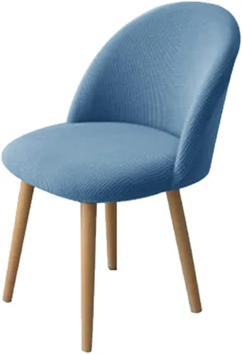 Vista 16 de XMNTG Juego de 4 fundas elásticas de jacquard gris para silla de comedor, con respaldo curvado, fundas para silla de acento modernas de mediados