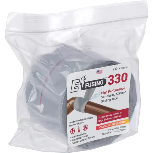 Vista 2 de 330 - Cinta de sellado de fugas de silicona autofusible de alto rendimiento