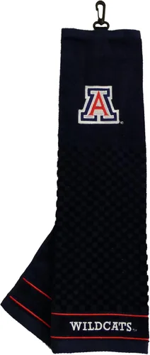 Vista 38 de Team Golf NCAA Texas A&M Aggies Toalla de golf bordada, diseño a cuadros y logotipo bordado