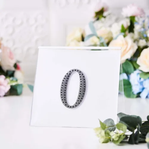 Vista 90 de Efavormart - Calcomanías de número 2 con diamantes de imitación autoadhesivas de 4 pulgadas para manualidades, arte de manualidades, decoración