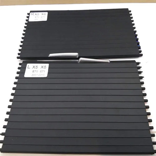 Vista 5 de Para BMW (X5 E70) (X6 E71) Persiana enrollable de repuesto para persianas deslizantes interiores del automóvil Portavasos Cubierta de panel