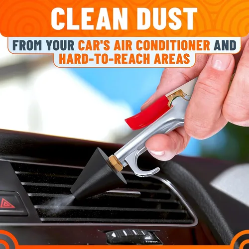 Vista 7 de Boquilla de compresor de aire - Boquilla de aire para compresor de aire, boquilla de aire, pistola de soplado, boquilla de soplador de aire