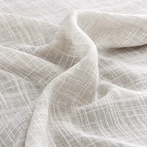 Vista 5 de Beda Home Cenefa de cortina texturizada de lino para cocina y sala de estar; cenefa corta rústica para ventana pequeña, dormitorio, sótano