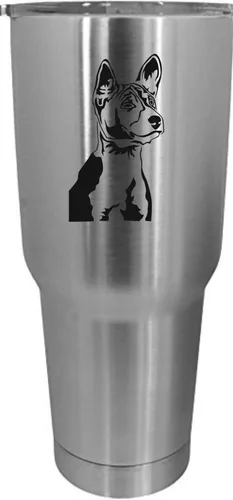 Vista 93 de Cairn Terrier - Vaso grabado con temática de perro, 30 onzas