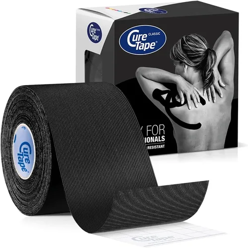 Vista 12 de CureTape Clásico Cinta de kinesiología para el dolor muscular y articular Cinta terapéutica elástica Cinta atlética impermeable Cinta médica