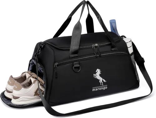 Vista 2 de Bolsa de gimnasio, Negro -, Bolsa de gimnasio Bolsa de lona