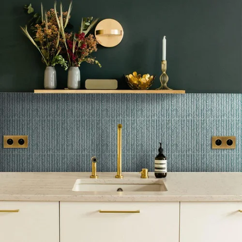 Vista 45 de Alwayspon Adhesivos de transferencia de azulejos de vinilo esmerilado para despegar y pegar, calcomanías autoadhesivas para azulejos de pared