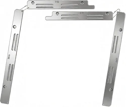 Vista 12 de Protector de viento para parrilla Blackstone de 36 pulgadas, pantalla magnética de acero inoxidable para proteger las llamas, escudo térmico