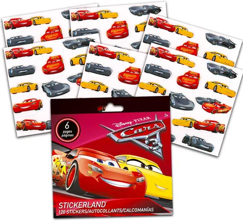 Vista 4 de Disney Cars Backpack with Lunch Box Set - Bundle with Cars Backpack, Lightning McQueen Lunch Bag, Stickers, Keychain, More Cars Backpack for Kids