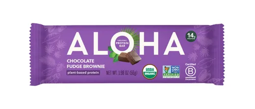Vista 11 de ALOHA - Barras de proteínas a base de plantas orgánicas, veganas, bajas en azúcar y carbohidratos, paleo, sin OMG, sin gluten/stevia/soja, sin
