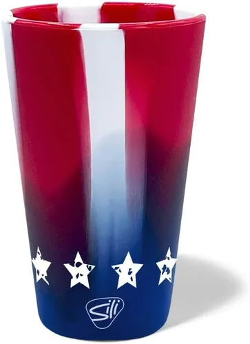 Vista 13 de Silipint Vaso de pinta de silicona de 16 oz – Vaso reutilizable irrompible sin BPA de silicona – Apto para lavavajillas, microondas y congelador