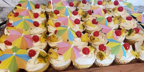 Vista 5 de Honbay - Paraguas de papel colorido hecho a mano (144 unidades)