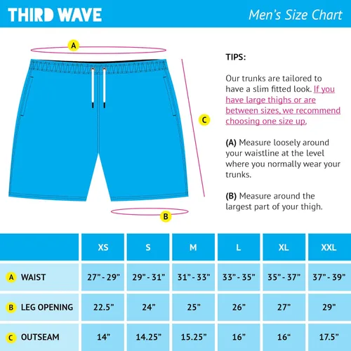 Vista 7 de Third Wave Traje de baño con forro de compresión Pantalones cortos de natación prémium de 5 pulgadas de entrepierna de secado rápido para playa