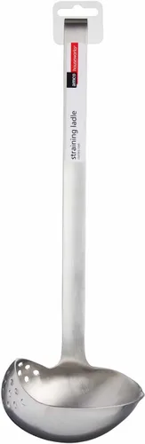Vista 2 de KitchenCraft Amco Houseworks - Cucharón colador de acero inoxidable, 13.0 in