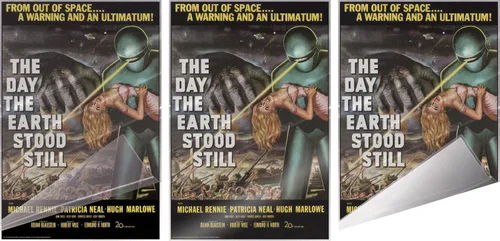 Vista 3 de The Day The Earth Stood Still - Movie Poster (Regular Style) (Size: 24" x 36") (Laminated Poster)