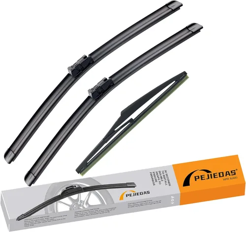 Vista 36 de 3 limpiaparabrisas OEM, limpiaparabrisas de repuesto para Jeep Wrangler 2007-2017