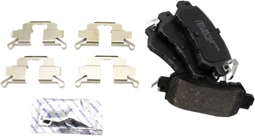 Vista 2 de Rear Brake Pad & Rotor Kit Brake Chemical Kit Brake Pads Brake Rotor Ceramic Premium G-Coated Compatible with 2016-2018 Mazda CX-3