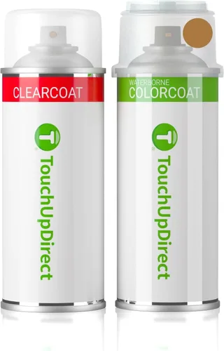 Vista 210 de TouchUpDirect QM1 Cloud White compatible con Pintura de retoque en aerosol Nissan Exact Match - Kit esencial