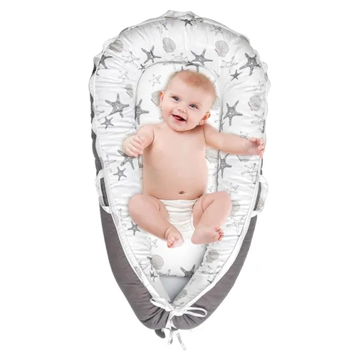 Vista 14 de Viviland Tumbona para bebé Snuggle Me, adecuada para recién nacidos de 0 a 24 meses, mariposa