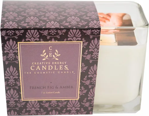 Vista 10 de Lotion Candle - Velas de masaje perfumadas de albahaca cítrica y menta silvestre para cuidado personal, 10 onzas, vela de cera de soja con mezclas