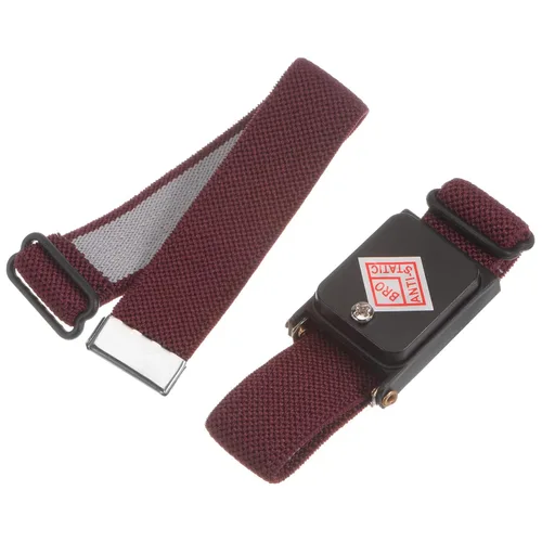 Vista 7 de MECCANIXITY Correa de muñeca antiestática, pulsera antiestática ESD ajustable inalámbrica con pulsera de repuesto para reparación de electrónica