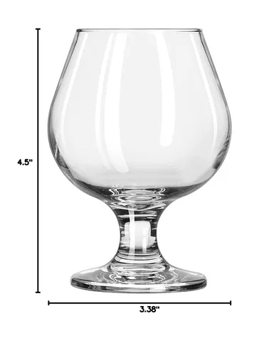 Vista 2 de Libbey 3704 Embassy - Vaso de brandy de 9.25 onzas - 24 / CS
