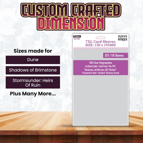 Vista 42 de Mangas cuadradas medianas (2.559 x 2.559 in) paquete de 110, 60 micras