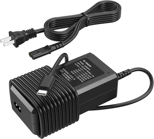 Vista 9 de Cargador de arranque USB C de 65 W apto para NOCO Boost X GBX45 Cable de alimentación Adaptador de CA para NOCO Portable Jump Starter 1250A GBX55